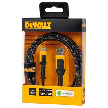 DeWALT - Reinforced Cable for USB-C to USB, 6 ft.