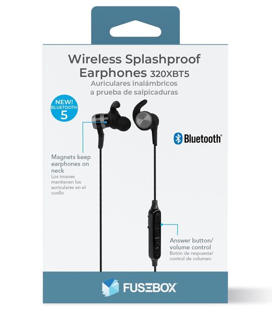 Fusebox Wireless Splashpoof Earphones